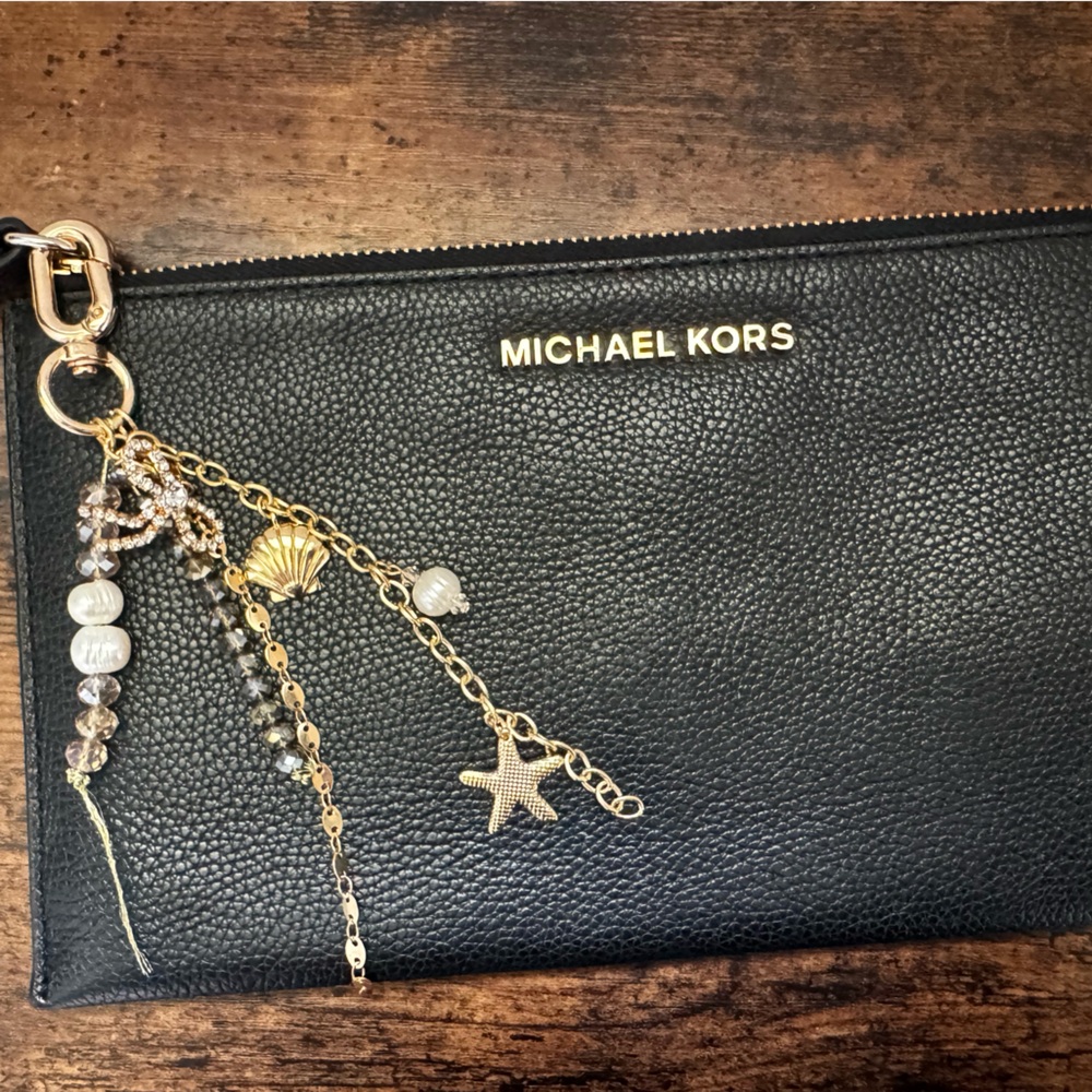 Coastal Glam Pearl Bag Charm